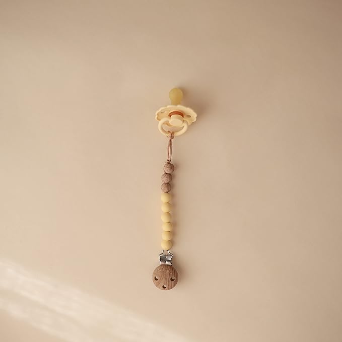 mushie 100% Silicone Baby Pacifier Clip BPA Free | Eva - Image 2