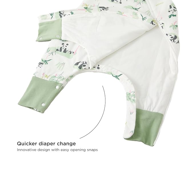 Duomiaomiao 2 Pack 0.5 TOG Toddler Sleep Sack 36-48 Months 100% Cotton - Image 4