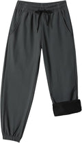 Toddler Fleece Lined Warm Joggers by XiaoLongRen