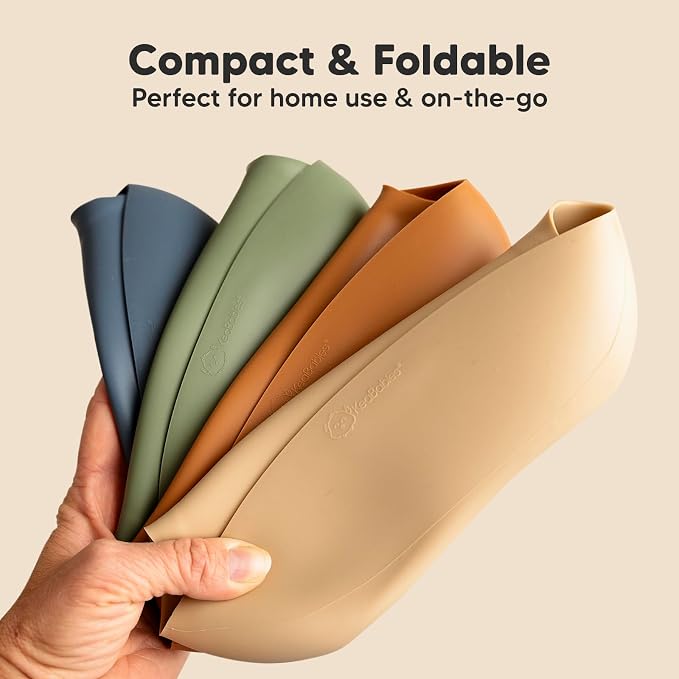 KeaBabies 2-Pack Silicone Baby Bibs - Image 8
