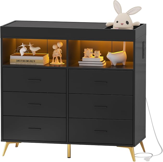 Changing Table Dresser with Drawers, Baby Dresser with Changing Table Top by Babevy-Bealovelybaby