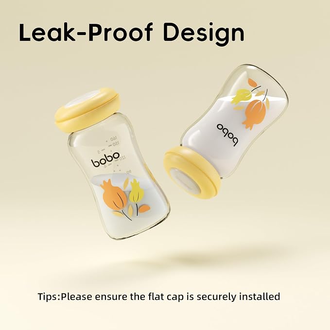 YOHKOH Glass Breast Milk Storage Bottles - Image 6