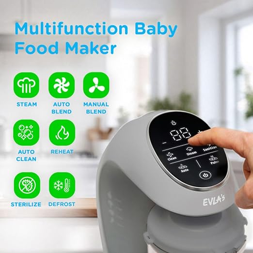 EVLA'S Baby Food Maker, Baby Food Processor - Image 4
