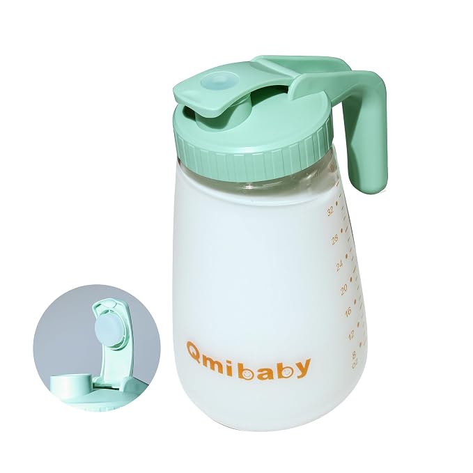 34oz Breast Milk Pitcher, Breast Milk Storage Containers by Qmibaby