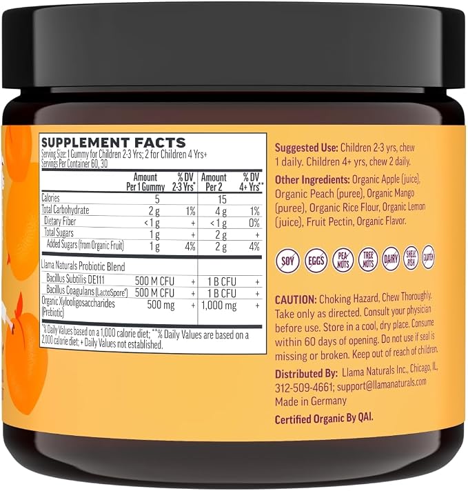 Llama Naturals Kids Probiotic - Image 9