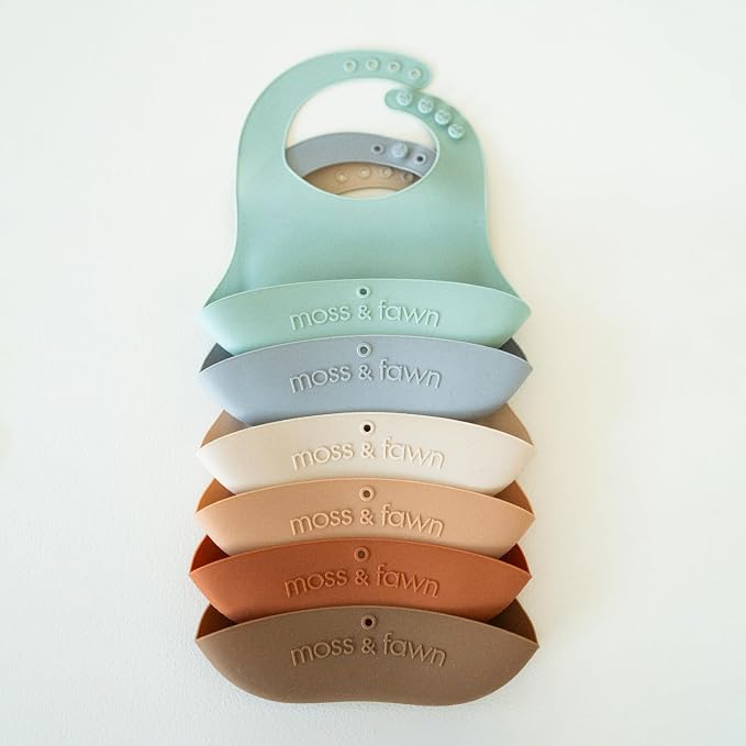 Moss and Fawn Gather & Roll Bib - Image 6