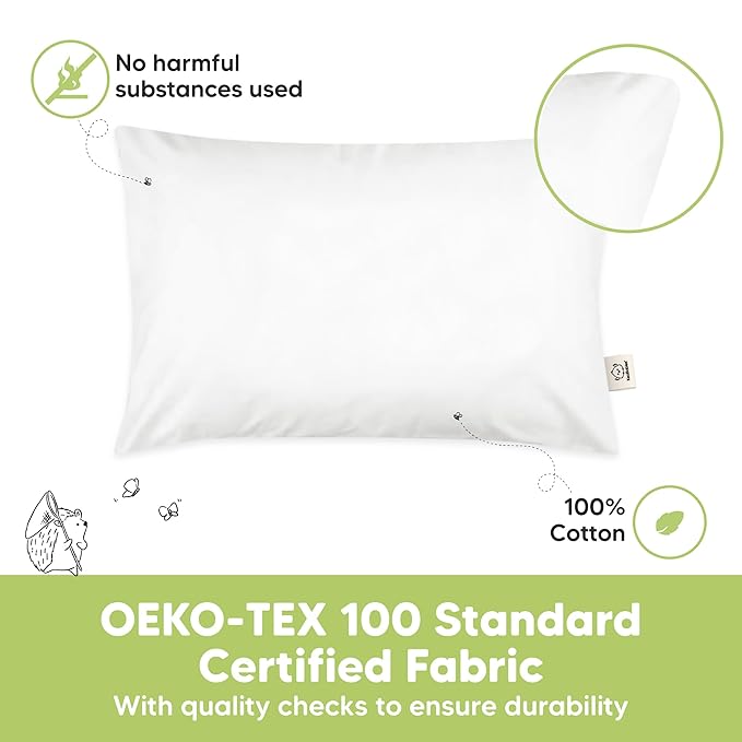 KeaBabies Toddler Pillow 13x18 - Image 5
