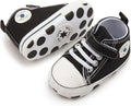 Meckior Baby Girls Boys Canvas Sneakers Soft Sole High-Top Ankle Infant First by Meckior
