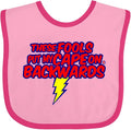 inktastic These Fools Put My Cape on Backwards ® Baby Bib by Inktastic