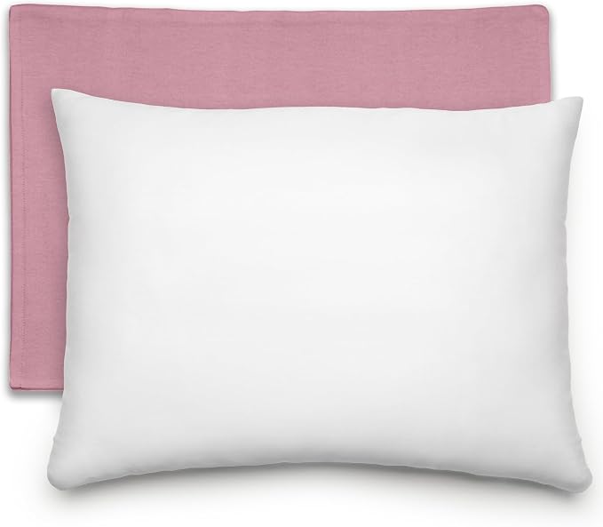 Comfy Cubs Toddler Pillow with Cotton Pillowcase, 13 x 18 in by ComfyCubs