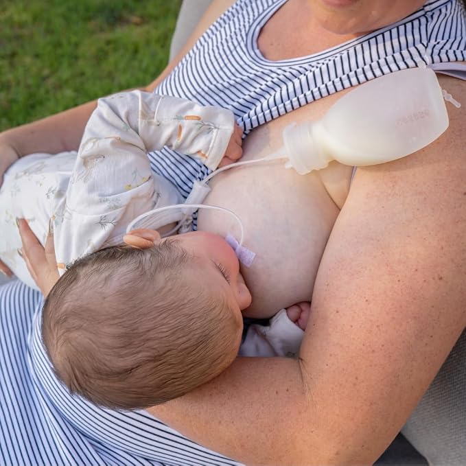 Haakaa Silicone Supplemental Feeding Tube & Pouch Set – Breastfeeding - Image 9