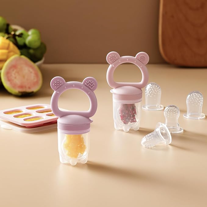 2 Pack Silicone Baby Fruit Feeder - Image 7