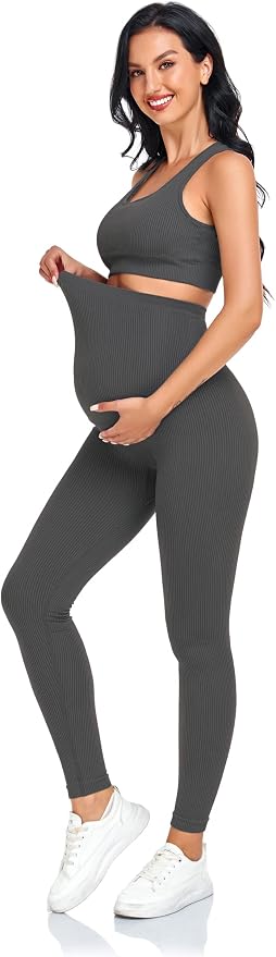 Women's Maternity 2 Piece Outfit Set - Image 3