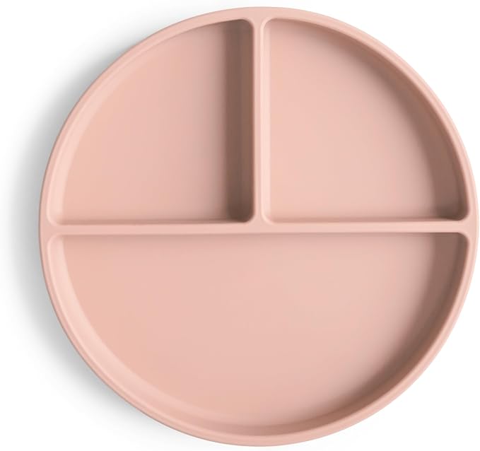 mushie Silicone Suction Plate | BPA-Free Non-Slip Design by mushie