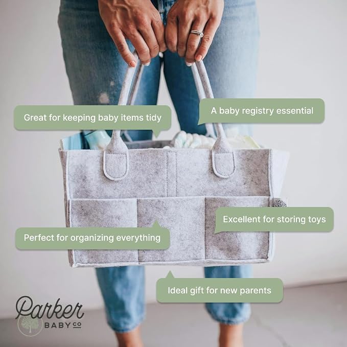 Parker Baby Diaper Caddy - Image 5