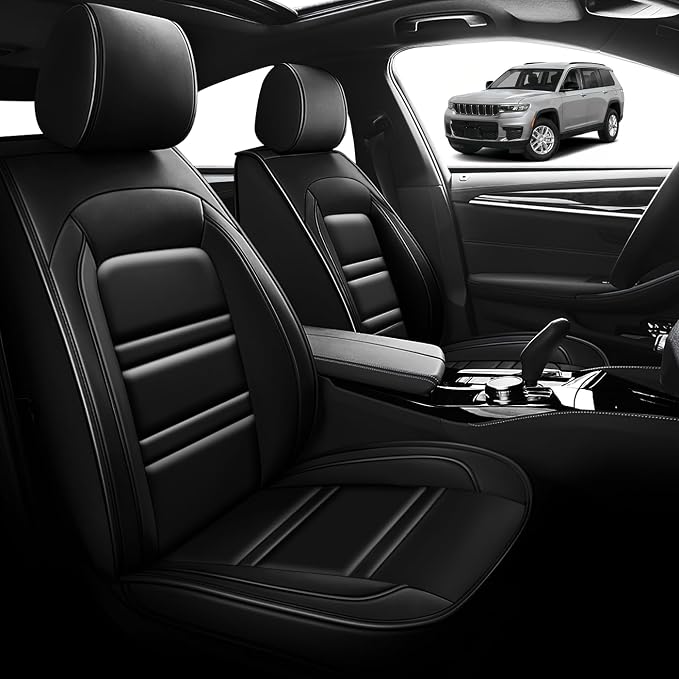 Seat Cover for JP Grand Cherokee 2011-2025 | Car Seat Covers Front Seats - Image 2