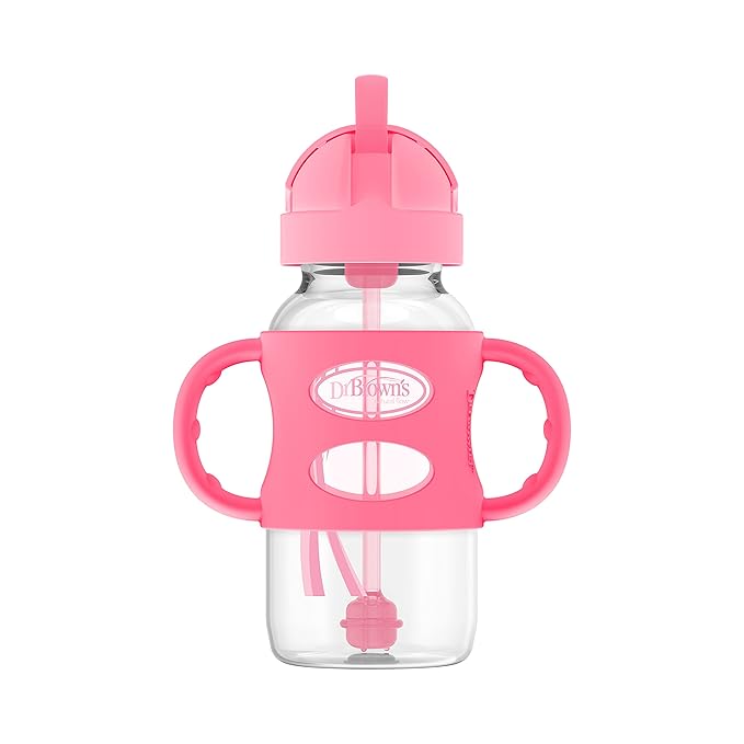 Dr. Brown's Milestones Wide-Neck Sippy Straw Bottle - Image 6