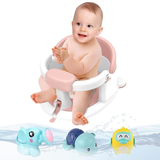 Inaya Baby Bath Seat for Babies 6 Months & Up, Safe and Comfortable Bathub by Inaya