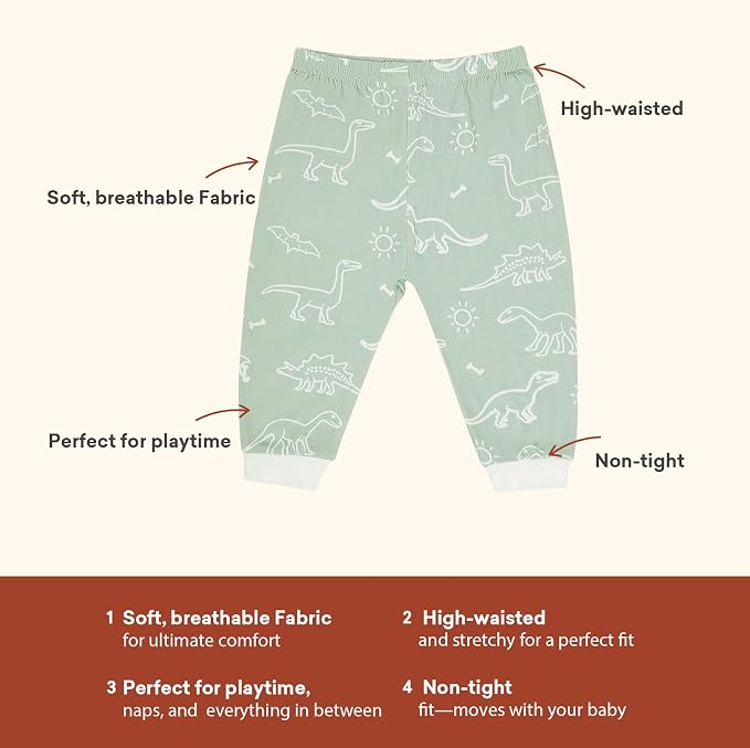 Baby Toddler Joggers Soft Pants - Image 2