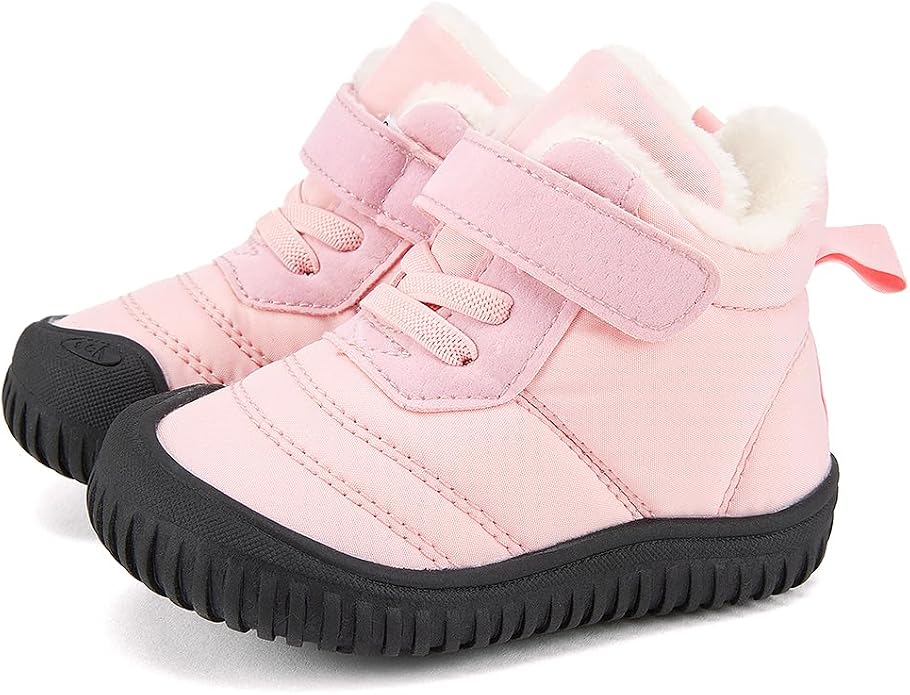 BMCiTYBM Toddler Baby Snow Boots Winter Shoes Boys Girls Cold Weather Baby Faux by BMCiTYBM