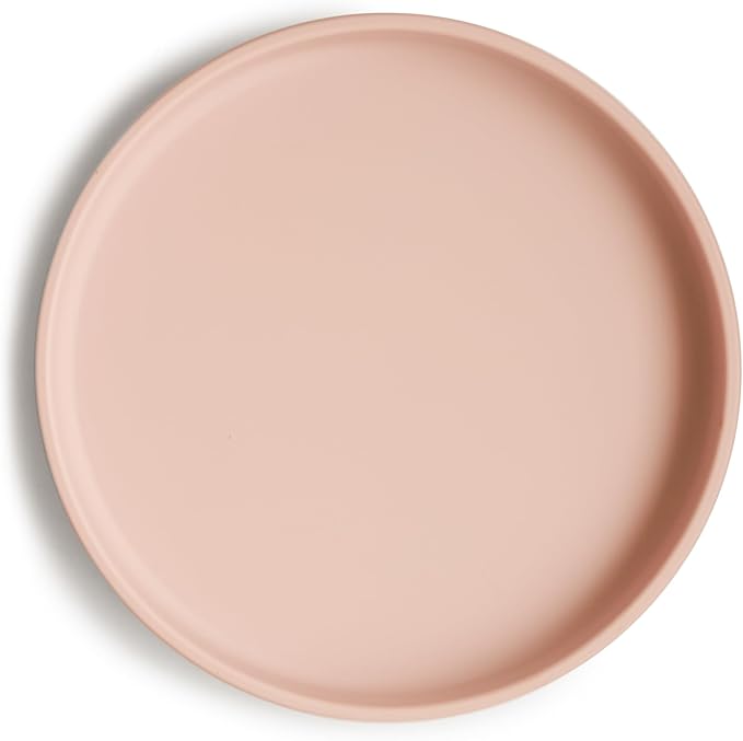mushie Classic Silicone Suction Plate | BPA-Free Non-Slip Design by mushie