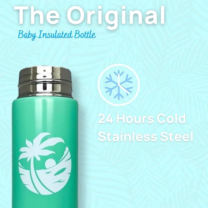 Versatile Waiu Insulated Baby Bottle | 4 oz & 6 oz Sizes | Keeps Drinks Hot - Image 2
