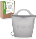 Haakaa Silicone Travel Microwave Steamer & Steriliser Bag, 30oz/900ml Reusable by haakaa