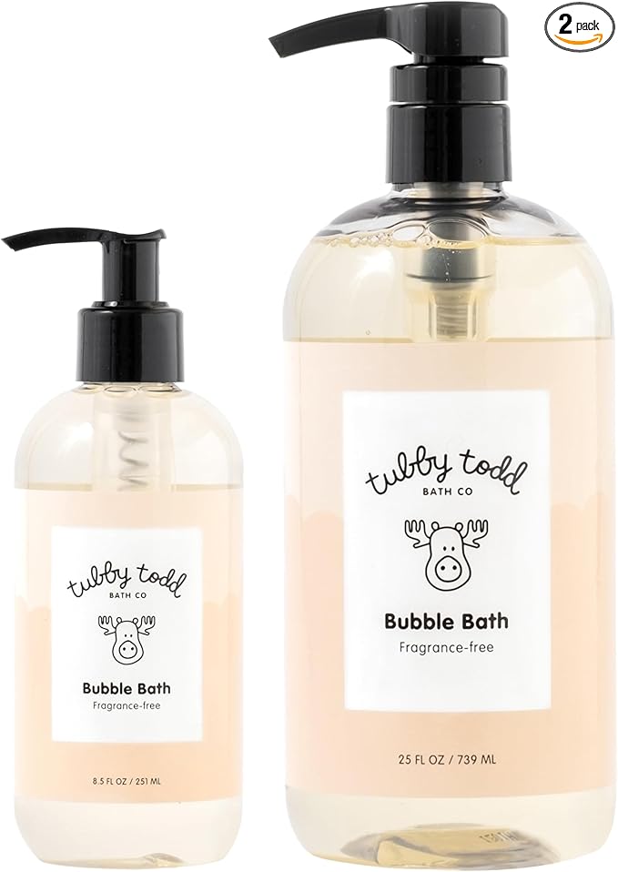 TUBBY TODD Bubble Bath for Kids, Toddlers & Babies by TubbyTodd