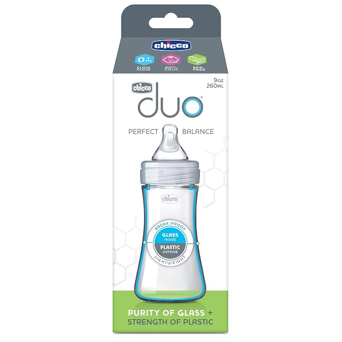 Chicco Duo 9oz. Hybrid Baby Bottle - Image 2