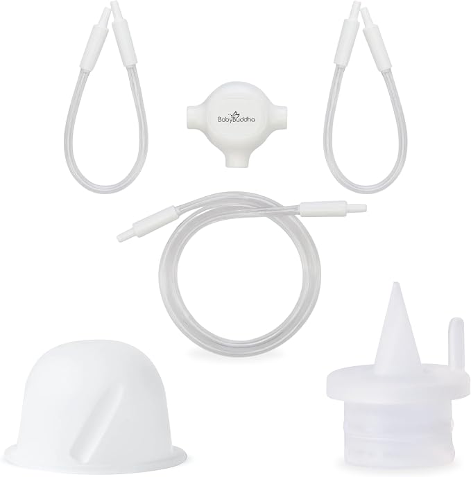 BabyBuddha Breast Pump Accessories, 10 Piece Triple Bundle by BabyBuddha