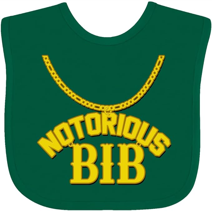 inktastic Notorious Bib Baby Bib by Inktastic