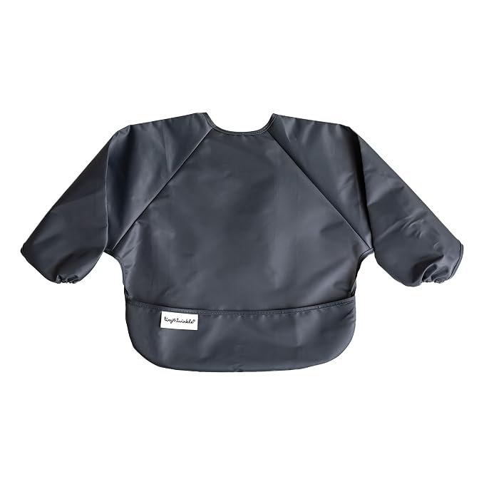 Tiny Twinkle Long Sleeve Bib for Babies & Toddlers – 2 Pack Waterproof Smock - Image 8