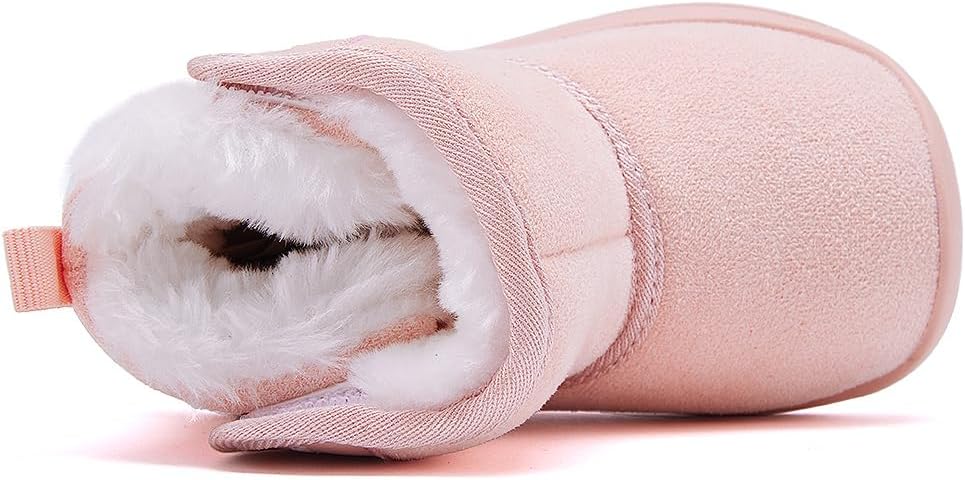 BMCiTYBM Girls Boys Snow Boots Warm Winter Fur Lined Baby Shoes - Image 3