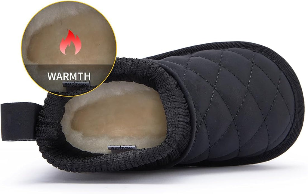 BMCiTYBM Girls Boys Snow Boots Warm Winter Fur Lined Baby Shoes - Image 3
