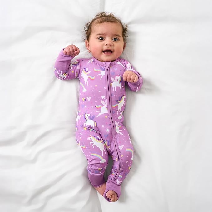 Little Sleepies Pajamas for Baby Boys & Girls, Viscose from Bamboo Baby Pajamas - Image 9