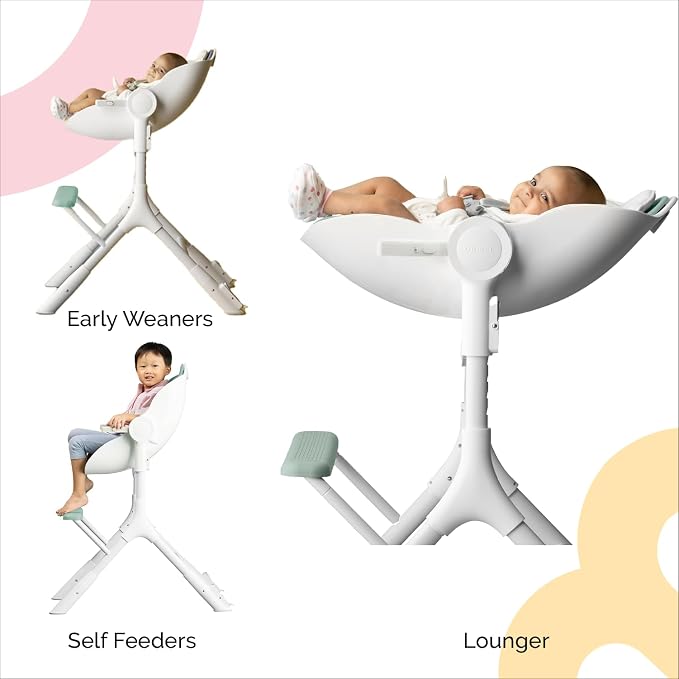 ORIBEL Cocoon Z High Chair & Baby Lounger | Perfect High Chair - Image 4