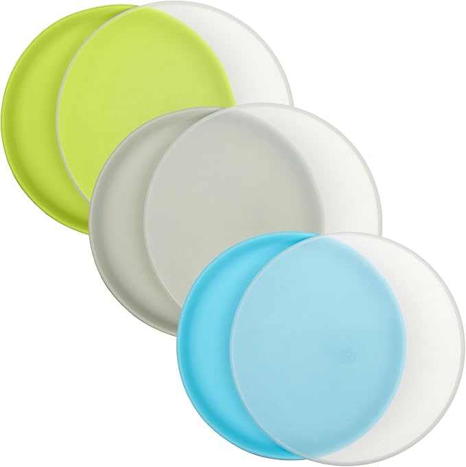 WeeSprout Baby & Toddler Non-Suction Plates by WeeSprout