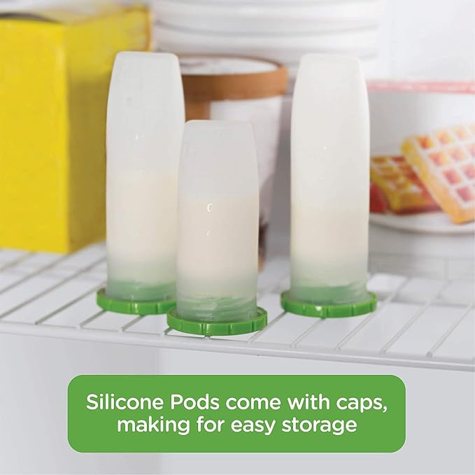 Playtex Baby Nurser Reusable Silicone PODS, 6 Oz, Anti-Colic, Gas Reduction - Image 8