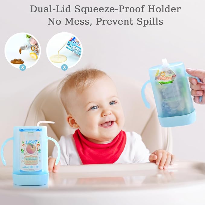MOMUSE Dual-Lid Squeeze Pouch Holder - Image 2