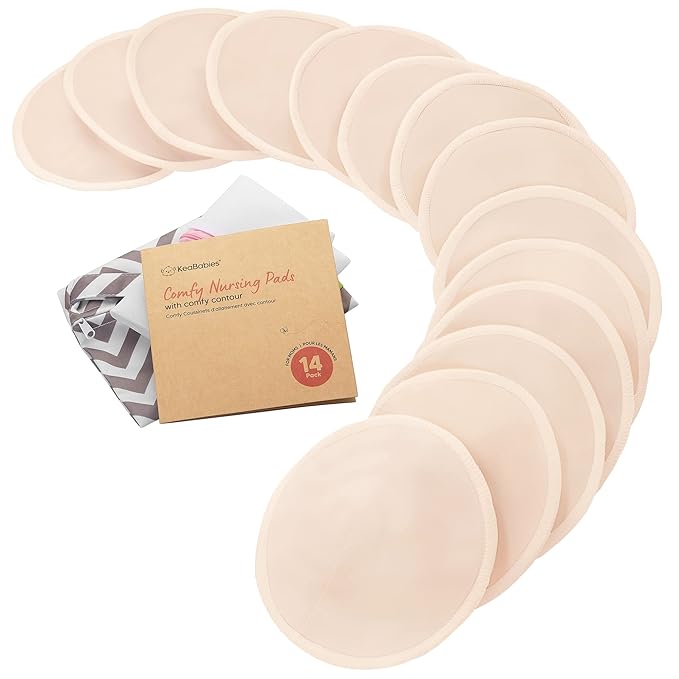 Organic Nursing Pads by KeaBabies