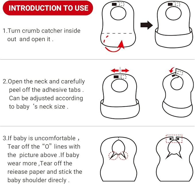 30/60pcs Baby Disposable Bibs-Individually Packaged, Leak Proof and Convenient - Image 7
