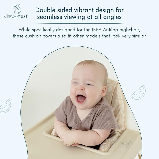 Nibble and Rest Highchair Cushion Cover - Image 5