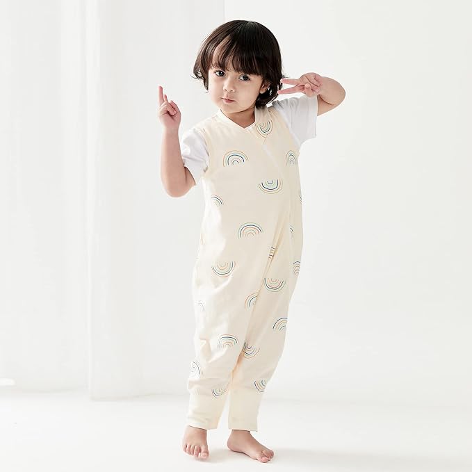 Duomiaomiao 0.5 TOG Toddler Sleep Sack 12-24 Months 100% Cotton Lightweight - Image 2