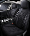 Leather Car Seat Covers for Volkswagen Atlas 2019-2023 Waterproof, Breathable by ijesign