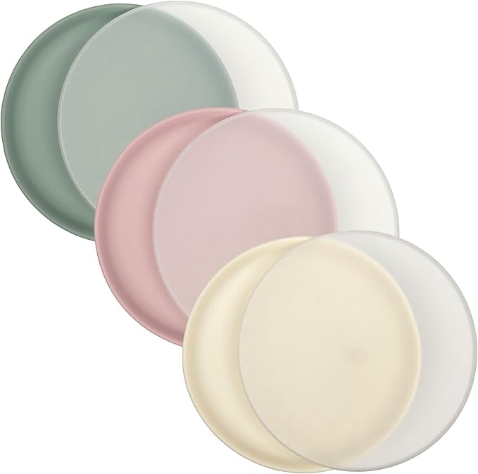WeeSprout Baby & Toddler Non-Suction Plates by WeeSprout