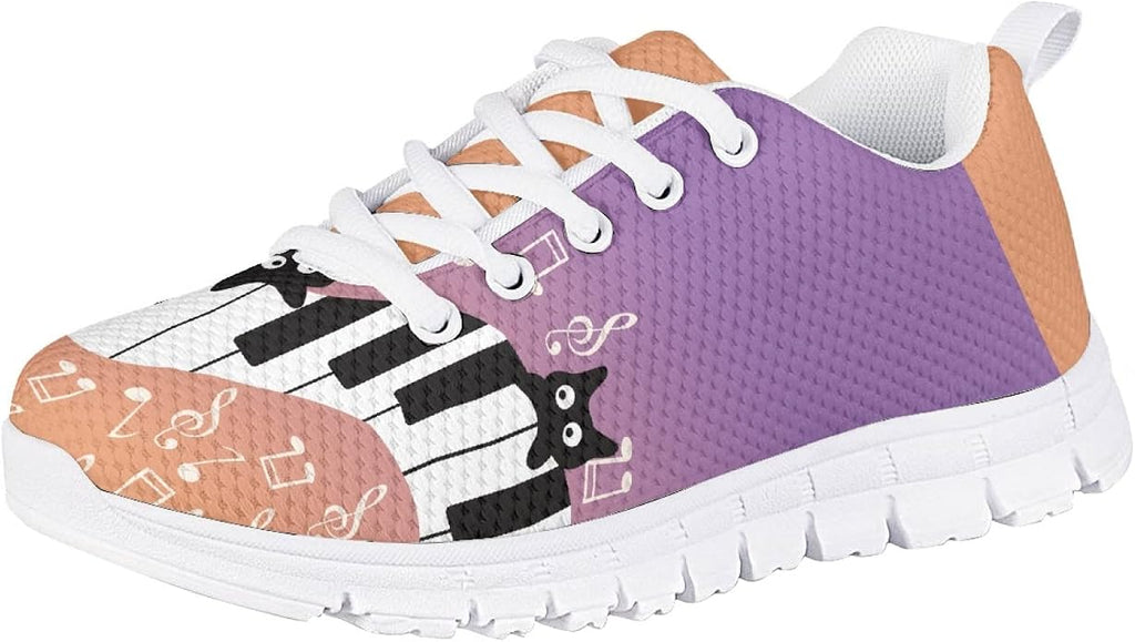 MARSVOVO First Shoes for Walking Boy Girl Athletic Lightweight Flexible Lace-up - Image 3
