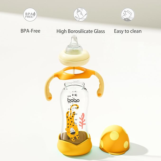 YOHKOH Natural Glass Baby Bottle - Image 3