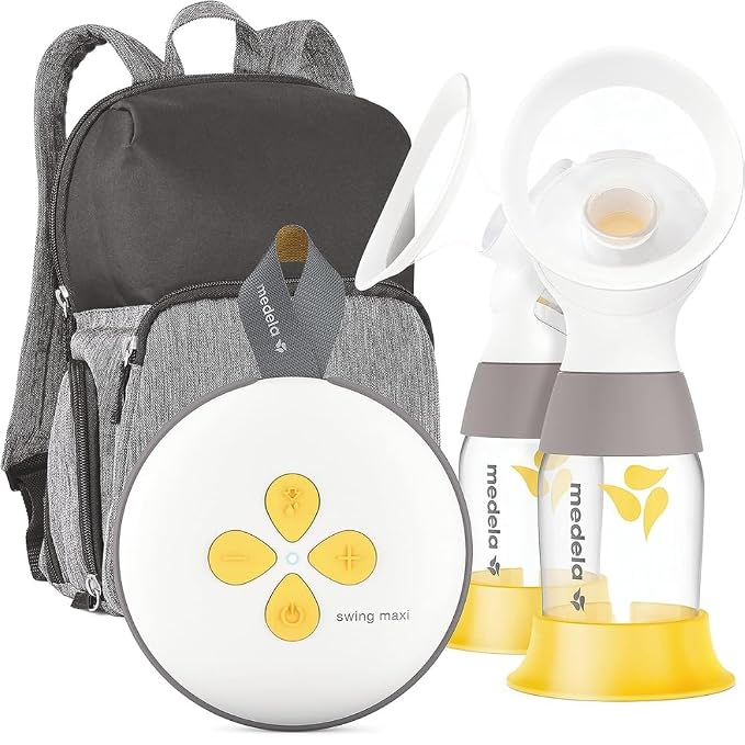 Medela Breast Pump | Swing Maxi Double Electric | Portable Breast Pump | USB-C by Medela