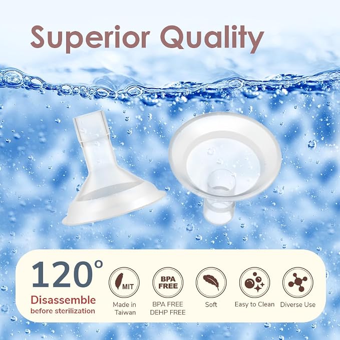 Maymom MyFit Comfy Series 21 mm Two-Piece Design Breastshield Compatible - Image 9