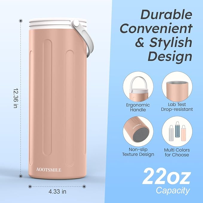 Portable Breast Milk Cooler for Travel, 22oz Large Capacity Breastmilk Chiller - Image 5